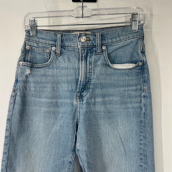 Madewell The Perfect Vintage Jeans in Coney Wash Destroyed Edition - Picture 2 of 9